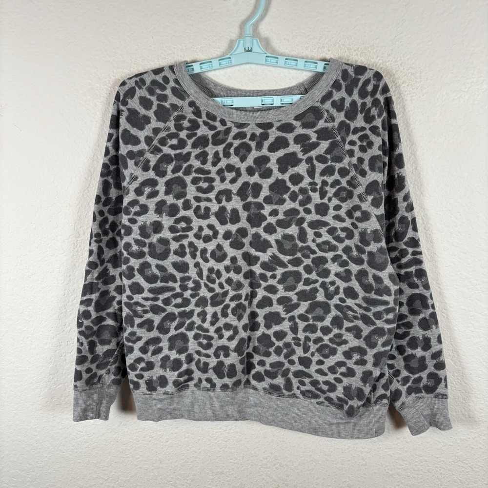 Grayson/Threads Womens Sweater Sz M Medium Animal Print Soft Pilling Good